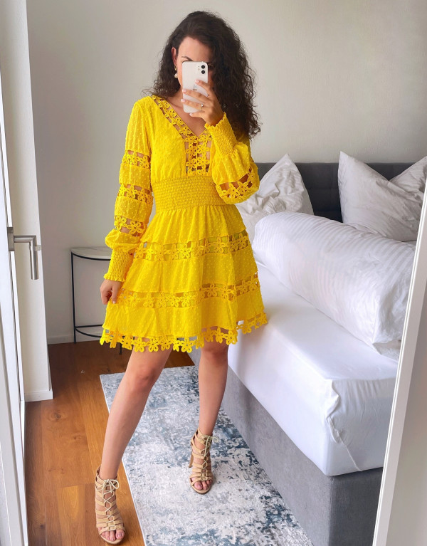 Cocktail Kleid Lemon