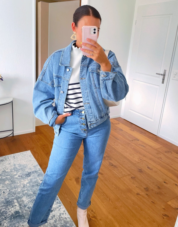 Jeansjacke Vintage Love