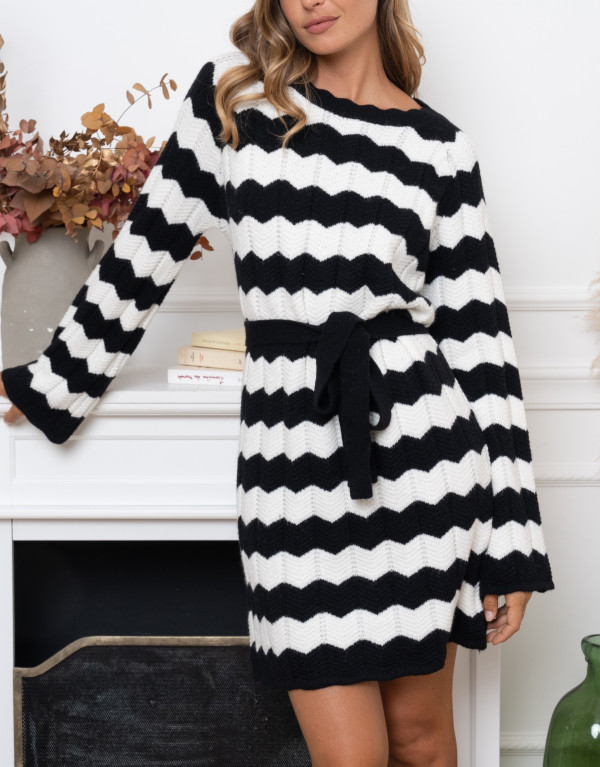 Pulloverkleid Stripes &...