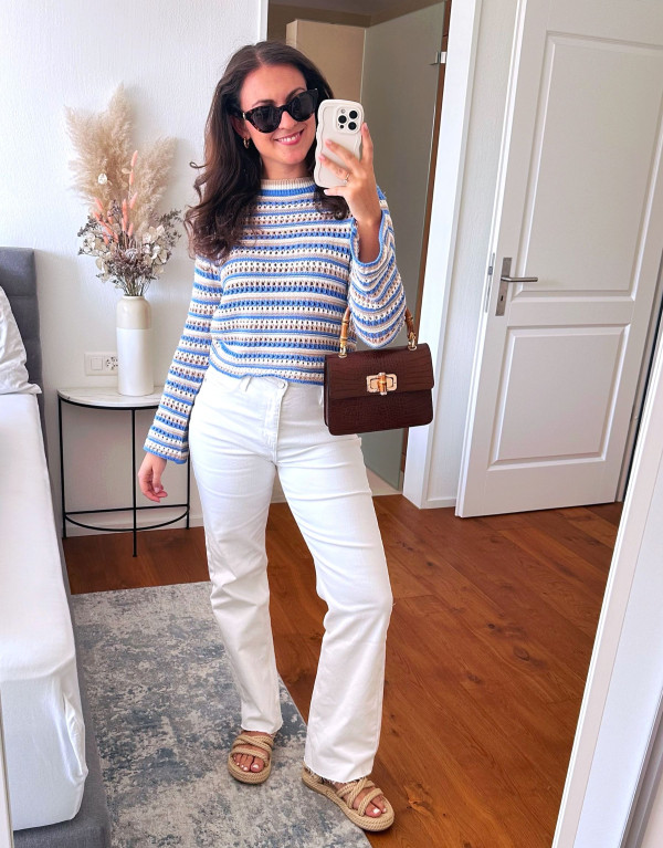 Marlene Jeans Venice White